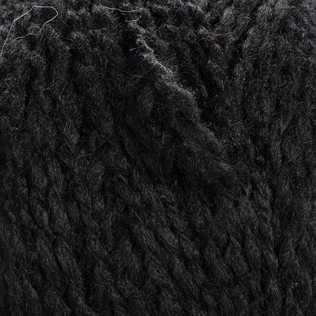 Vlněná příze MarLen buklé vlnky černá