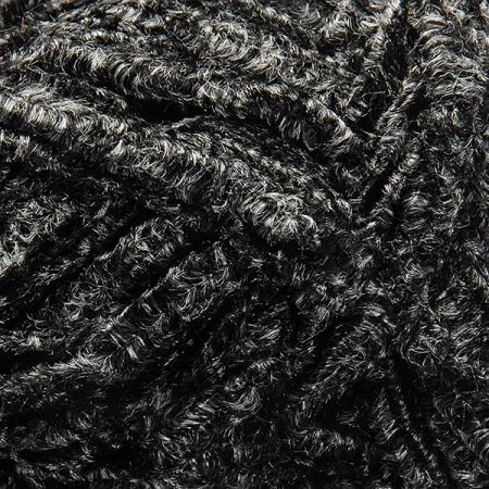 Stužková pletací příze černošedá