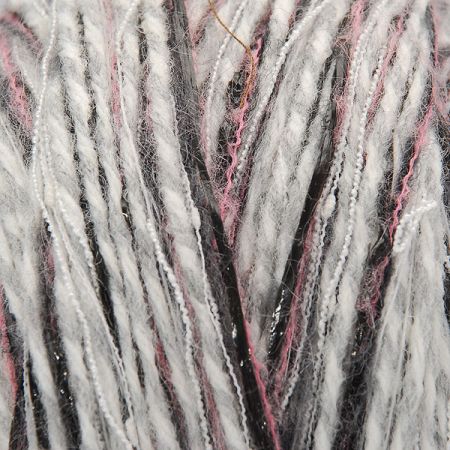 Směsová příze Marlen černorůžový melír