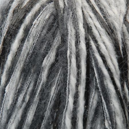 Směsová příze Marlen černošedý melír