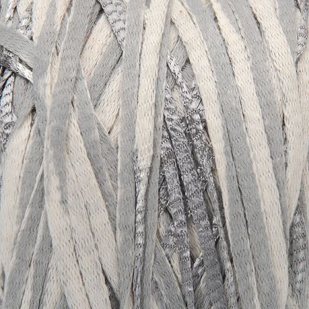 Efektní samovzorovací příze MarLen šedosmetanová