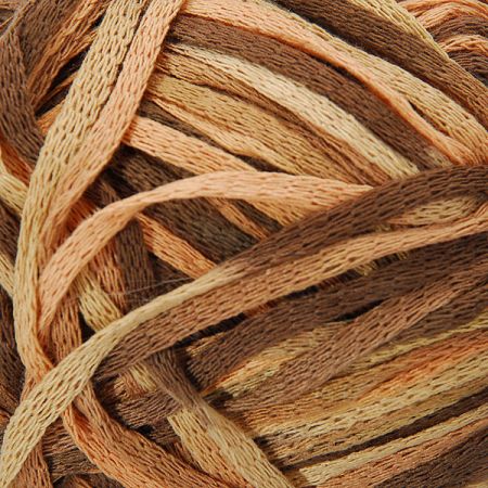 Stužková bavlna Marlen melír hnědý