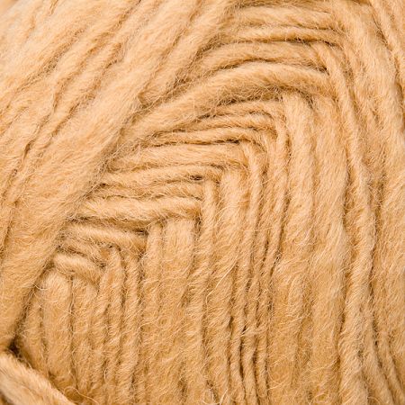 Vlněná pletací příze MarLen nestejné síly sv.hnědá