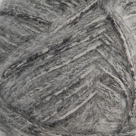 Vlněná směsová příze MarLen šedý melír