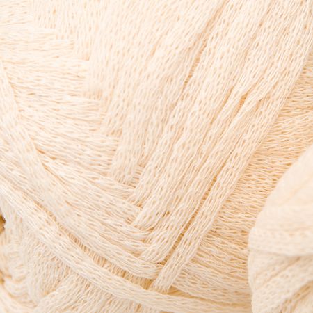 Bavlněná stužková pletací příze MarLen smetanová