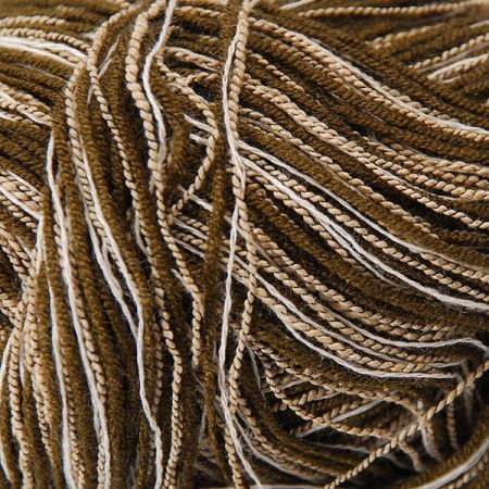 Bavlněná příze Marlen hnědobéžový melír