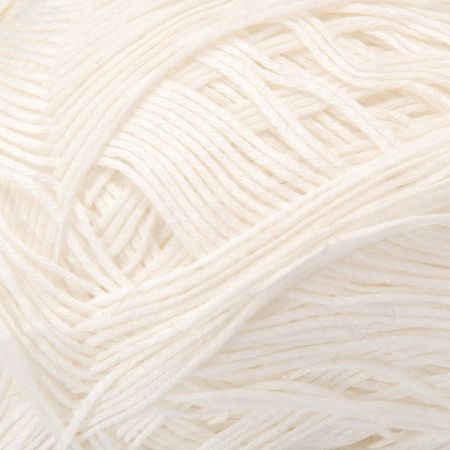 Tenká stužková příze Marlen bílá