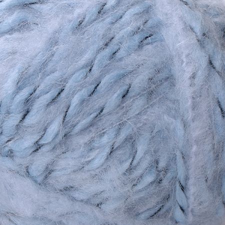 Směsová vlněná pletací příze světlemodrý melír