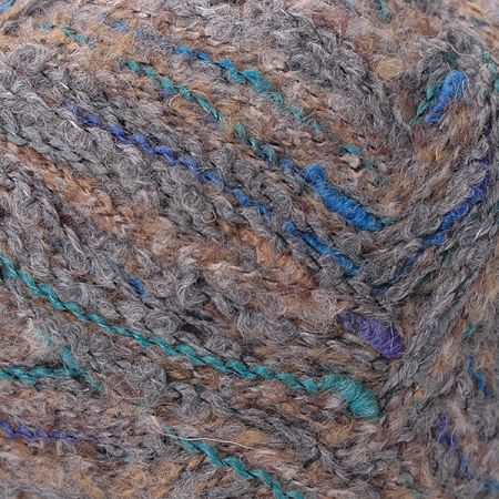 Vlněná pletací příze MarLen šedý melír