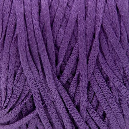 Stužková bavlněná příze fialová