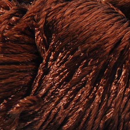 Viskozová lesklá příze Marlen tmavě čokoládově hnědá