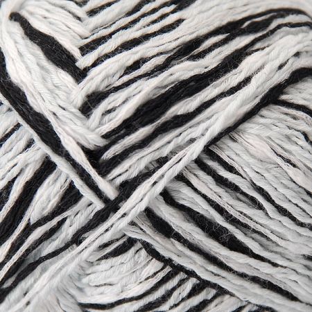 Bavlněná příze Marlen černobílá