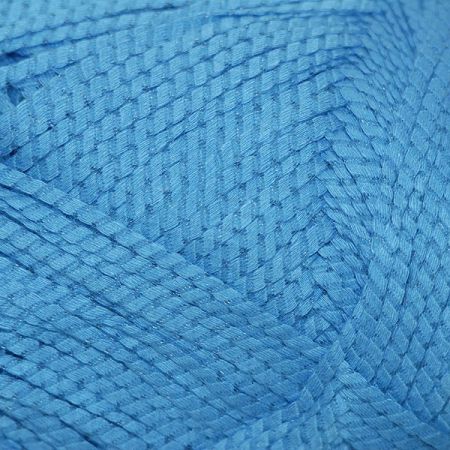 Efektní stužková příze MarLen zářivě modrá