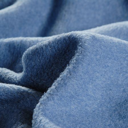 Fleece jednobarevný světle modrý