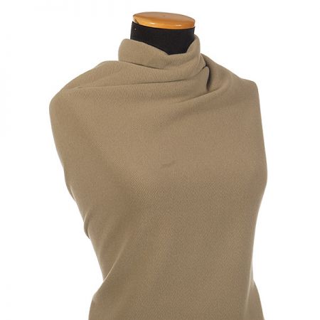 Flauš směs vlna/kašmír velbloudí hnědá