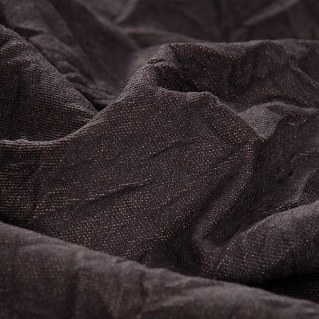 Riflovina pružná kreš hnědá/sv.hnědá rub