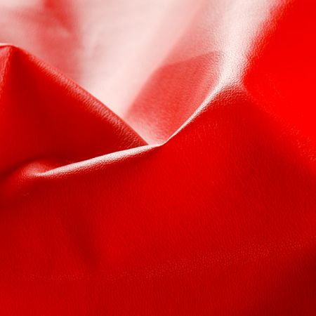 Imitace kůže červená