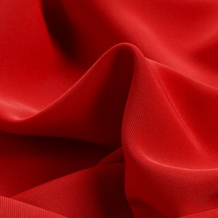 Kostýmová látka tmavě červená