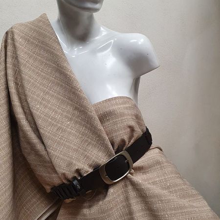 Dekorační látka Buret Plain cream