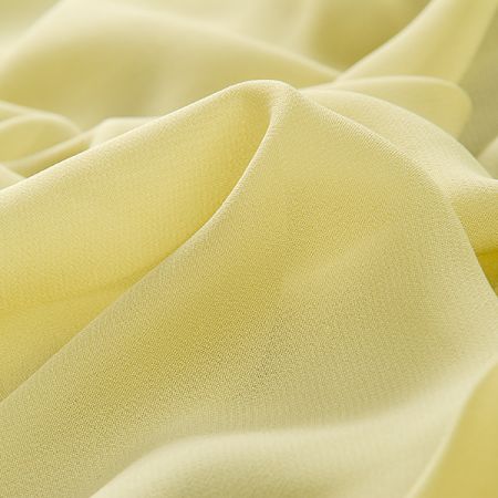 Šifon jednobarevný hladký zelený