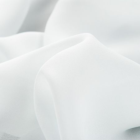 Žoržet jednobarevný hladký světle modrý