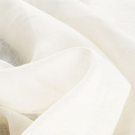 Len organtýn smetanový barvy