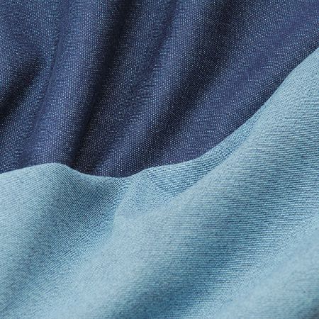 Riflovina pružná světle/tmavě modrá