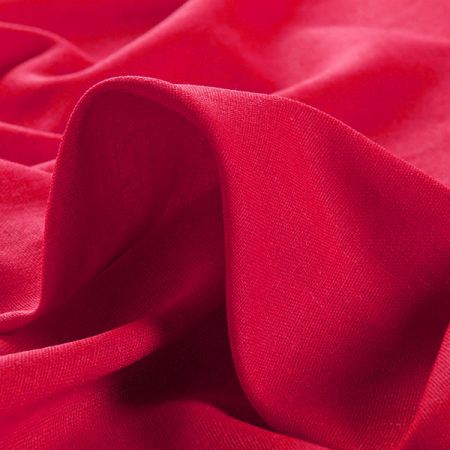 Len pružný viskoza směs malinově červený