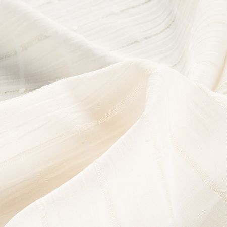 Bavlna směs vzor kostky smetanová