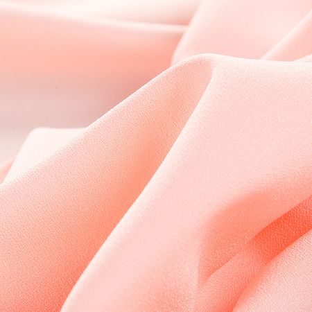 Žoržet šatový oboustranně pružný pudrový