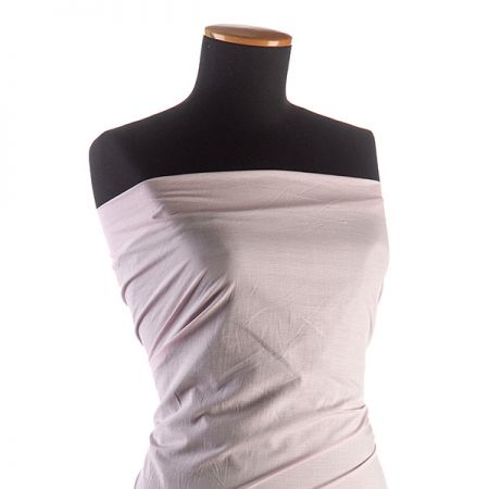 Bavlněná látka vzor proužky růžová