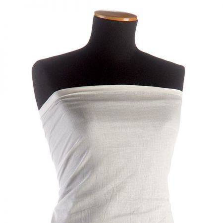 Etamín jemný hladký slonová kost