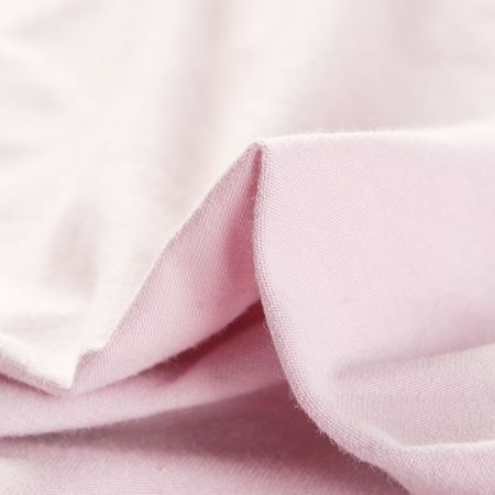 Úplet pletenina bavlna směs pastel růžový