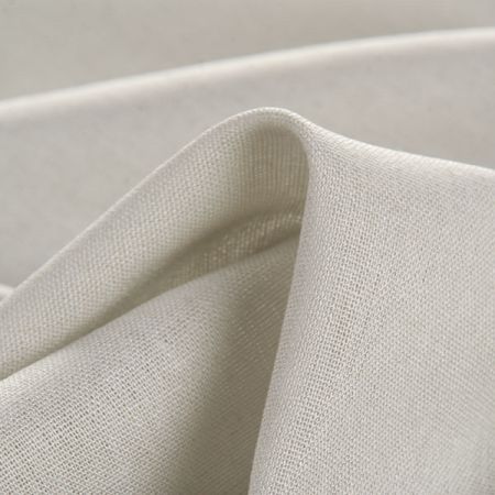 Len pružný viskoza směs světle šedý