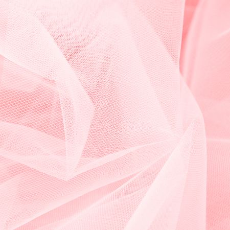 Šatový tyl pastel růžový světlý