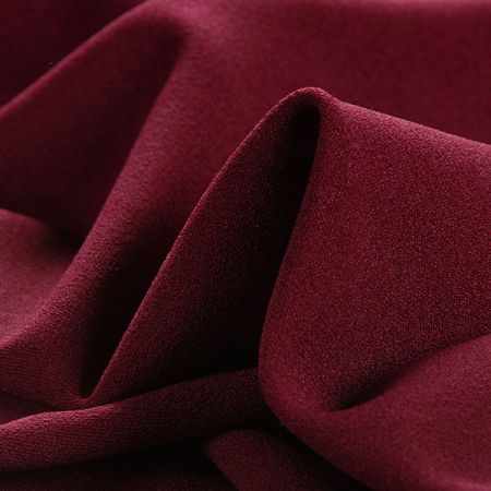 Pletenina úplet scuba crepe oboustranný bordó