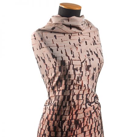 Efektní žakárová látka taft kupón