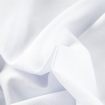 Úplet pletenina viskoza sněhově bílá