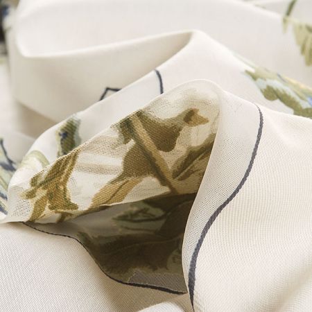 Dekorační závěsová látka vzor vinná réva