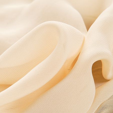 Žoržet jednobarevný hladký banánový