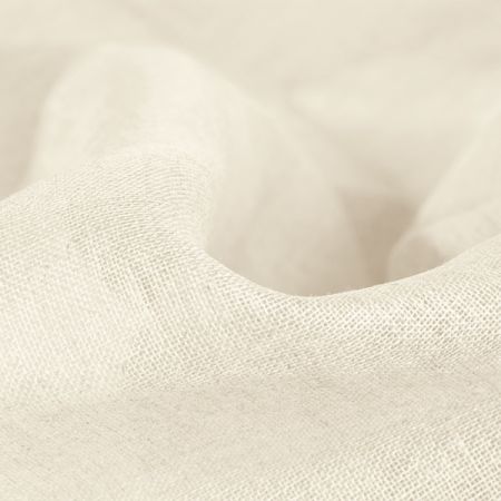 Len středně silný světle šedobéžový