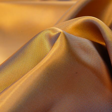 Podšívka šanžánová viskoza žlutomodrá