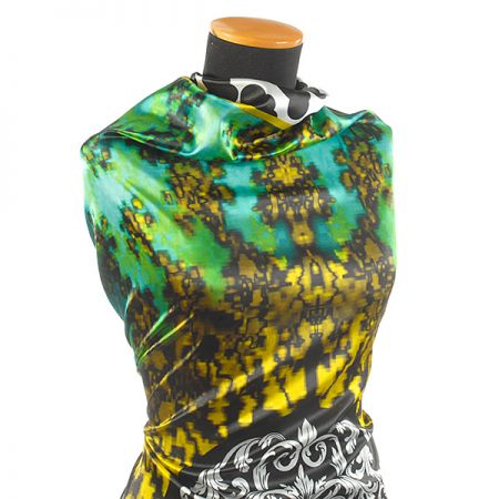 Atlas vzor královský medailon/mandala