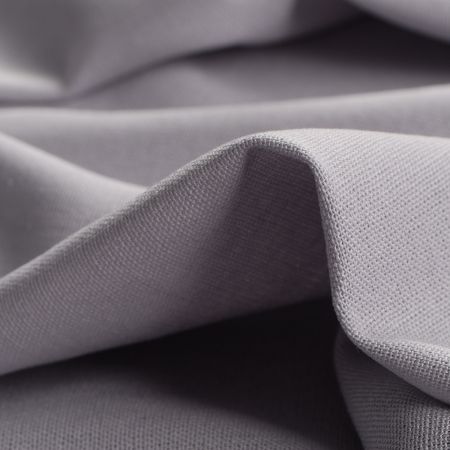 Len pružný viskoza směs světle šedé barvy