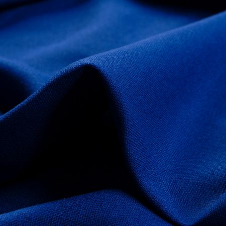 Len pružný viskoza směs královská modrá