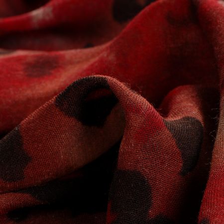 Bavlna organtýn přírodní vínová zvířecí motiv