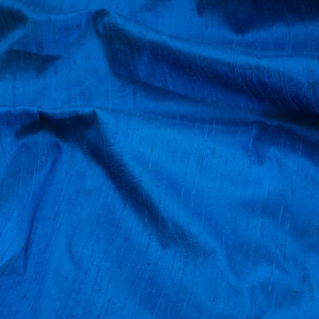Šantung jednobarevný královská modrá II.jakost