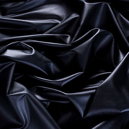 Imitace kůže černá matná