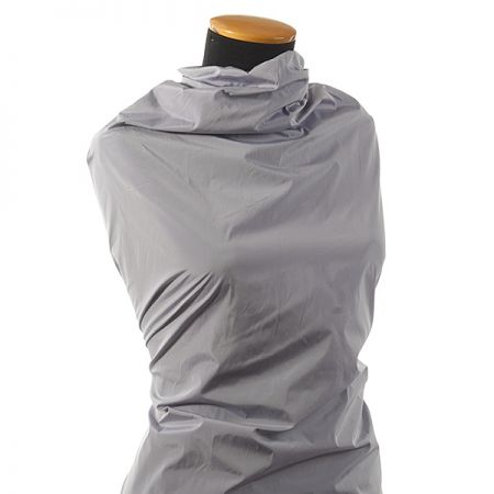 Taft hladký jemný pastel světle fialový II.jakost