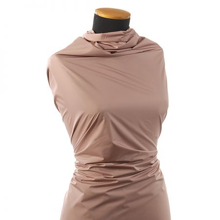 Taft hladký jemný pastel starorůžová